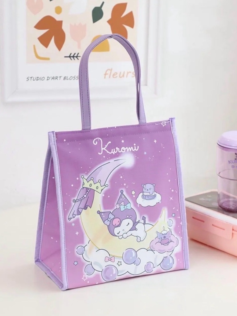 Kuromi Purple Lunch Tote